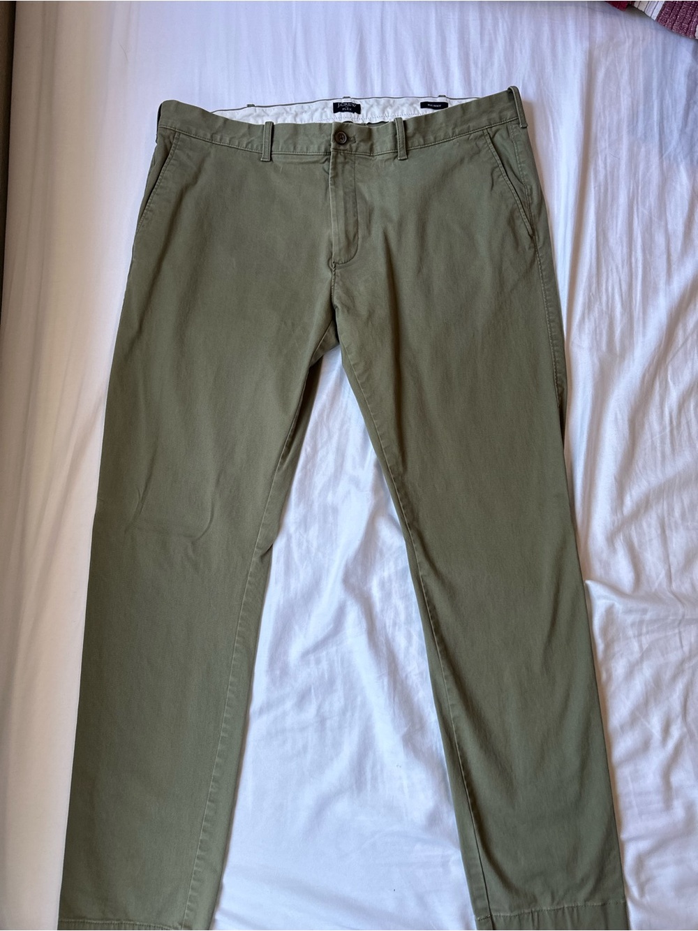 J. Crew Olive Chino Pants